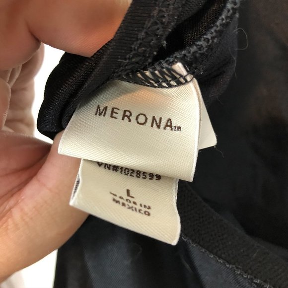 MERONA Halter Tie One Piece Bathing Suit - Picture 8 of 9